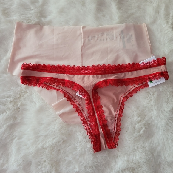 CALVIN KLEIN BRAND NEW SET OF THONG & HIPSTER SIZE L - Picture 6 of 8